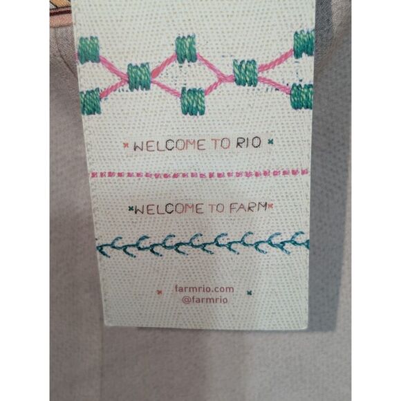 Farm for Anthropologie Rio De Janeiro Wide Leg Pants Women's Size Small NWT - Picture 12 of 12